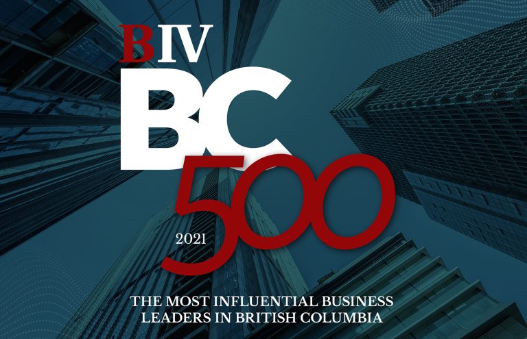 Congratulations Business in Vancouver’s inaugural BC500 List